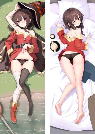Konosuba150x50 CM Megumin Peach Skin Dakimakura - Thumbnail 3