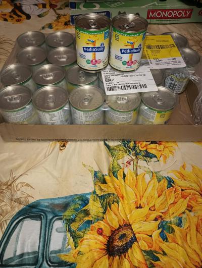 5 cases of vanilla flavored Pedisure