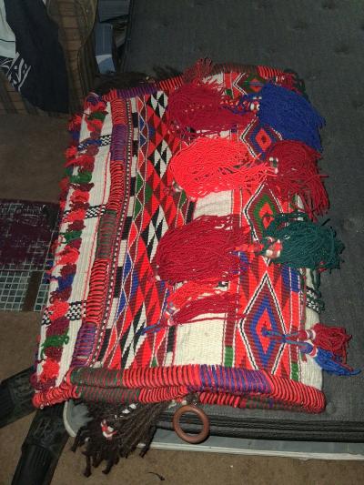 100 Egyptian Camel Saddle Bag - Thumbnail 5