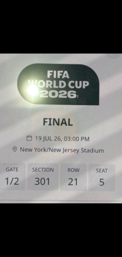 WORLD CUP FINAL TICKETS FOR SALE - Thumbnail 3