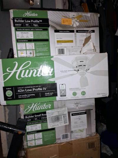 New Hunter Ceiling Fans  42  52 Models  Brand New in Box