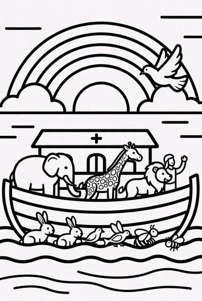 Bible coloring page - Thumbnail 3