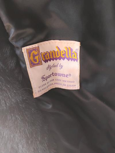 Vintage Grandella by Sportowne Faux Fur Coat and hat - Thumbnail 6