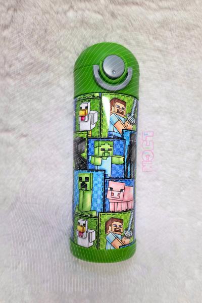 MINECRAFT 12oz KIDS WATER BOTTLE