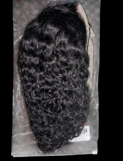 Womens 10 INCH HUMAN HAIR BLACK LACE FRONT GLUELESS WIG - Thumbnail 4