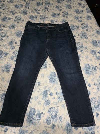 16 P skinny leg jeans st johns bay