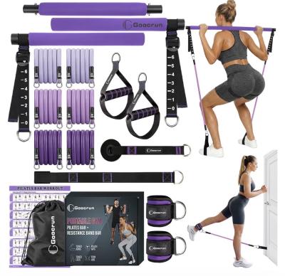 Goocrum Pilates bar kit with resistance bands - Thumbnail 2