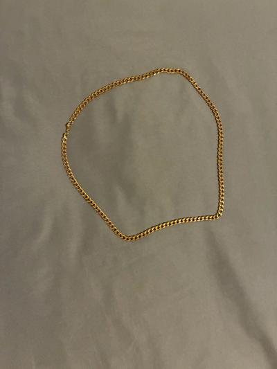 18k gold plated chain