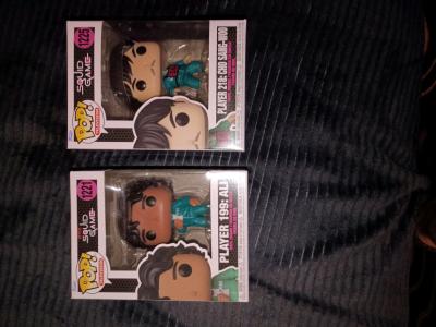 3 squidgame funko pops