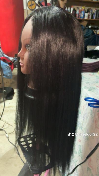 synthetic wigs hair cuts hair dye tattoo - Thumbnail 3