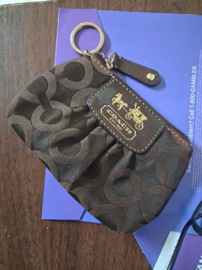 Womens Coach Brand Coin Purse