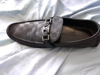 Louis Vuitton Hockenheim Damier Graphite Driving Loafers 9 - Thumbnail 3