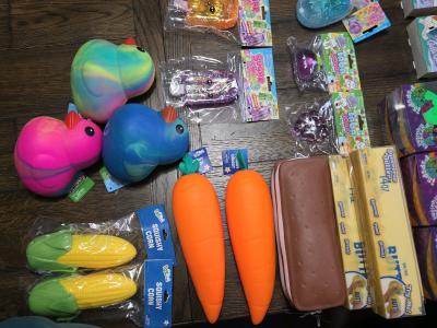Needohs and Squishys stress toys