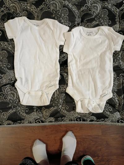 2  0 to 3 months onesie