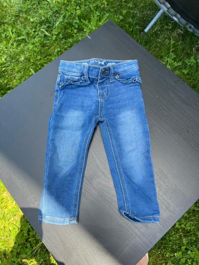 girls 2T jeans new  pink outfit 2T - Thumbnail 2