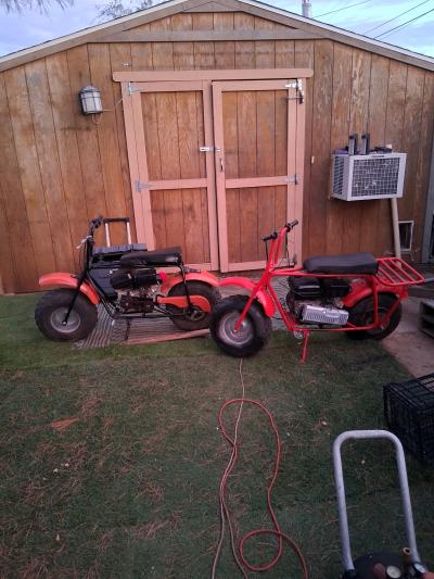 colman mini bike good shape very fun
