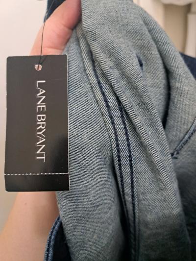 Lane Bryant New Super Stretch Denim Skinny Jeans - Thumbnail 9