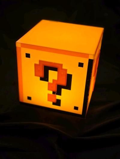 Super Mario Question Block Light No Sound
