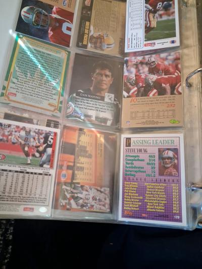 Nfl sport card early to mid 90s - Thumbnail 10