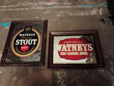 bar signage wall art mirrored authentic - Thumbnail 4
