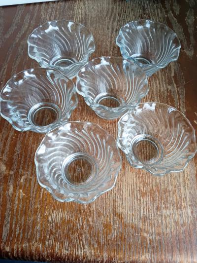 Anchor Hocking sundae cups set of 6