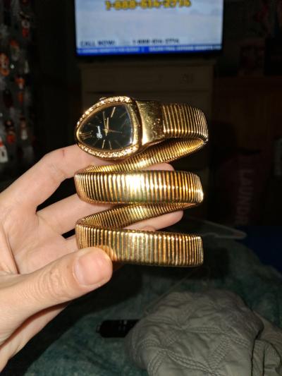 Just cavalliar womens gold watch - Thumbnail 2