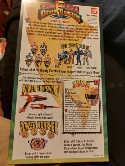 mighty morphin power rangers mint in pkg - Thumbnail 2