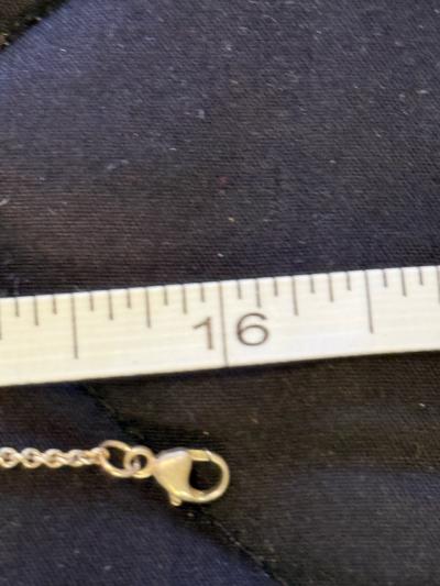 Tiffany Sterling Silver Padlock Pendant Necklace with COA - Thumbnail 7