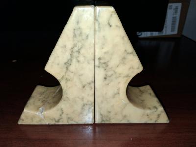 antique italian marble bookends - Thumbnail 3