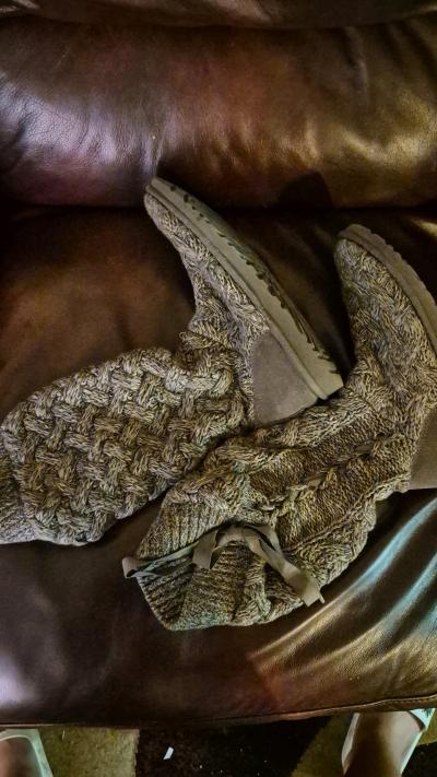 Comfy Knit Thigh High Ugg Boots