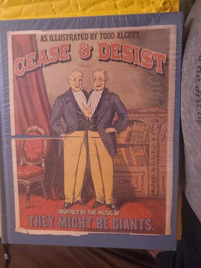 Cease and Desist  They might be giants coffee table book