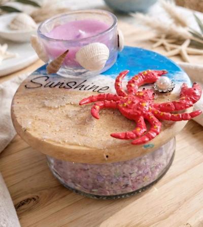 handmade ocean candles