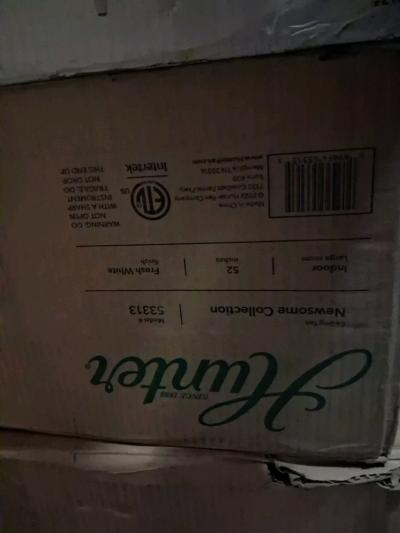 New Hunter Ceiling Fans  42  52 Models  Brand New in Box - Thumbnail 2