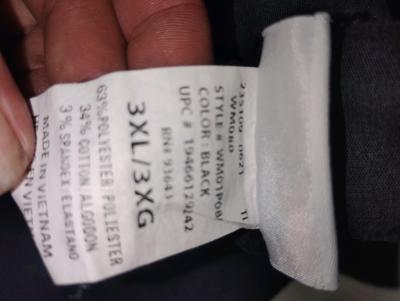 A Grey Pair of 3 XL Scrub Pants - Thumbnail 4