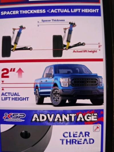 2inch leveling kit for ford F150 - Thumbnail 9