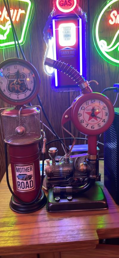 LED light up signs and Clock price varies