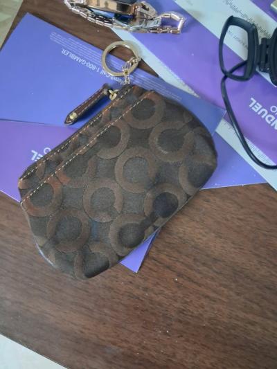 Womens Coach Brand Coin Purse - Thumbnail 2