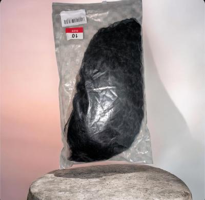 Womens 10 INCH HUMAN HAIR BLACK LACE FRONT GLUELESS WIG - Thumbnail 6