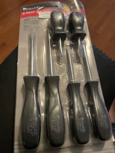 6 piece screwdriver set