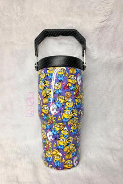 Minion 20oz Flip Straw Wayer Bottle Tumbler