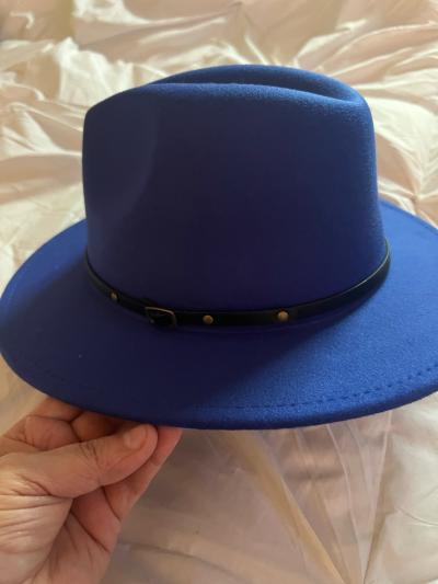 blue Fendora hat never worn - Thumbnail 2