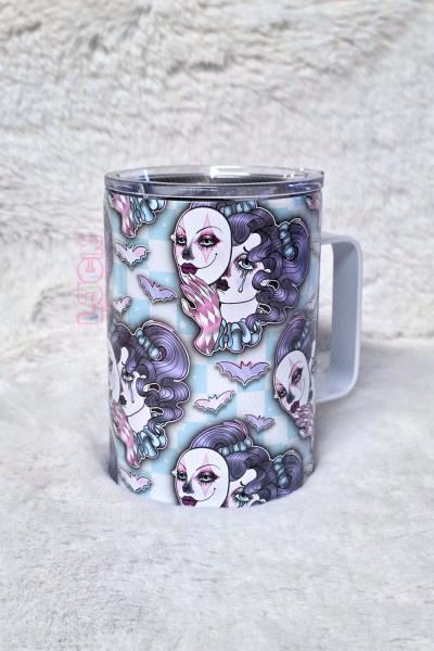 GIRL CLOWN 16oz TUMBLER MUG