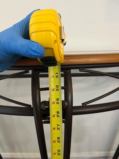 Demilune Entry Way Console Table - Thumbnail 6