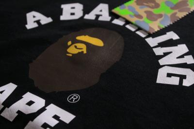 Black Graphic T Shirt Y2K Logo And Ape Head - Thumbnail 3