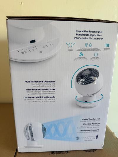 Woozoo Globe Fan by IRIS Oscillating Air Circulator w Remote - Thumbnail 2