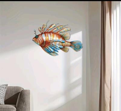 Metal Lionfish Wall Decor