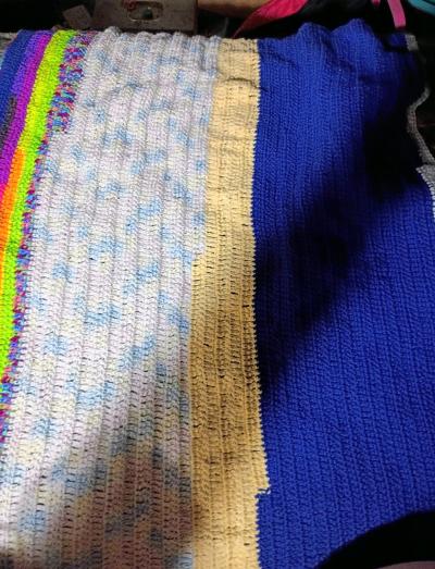 Assorted Crochet Crib Blankets