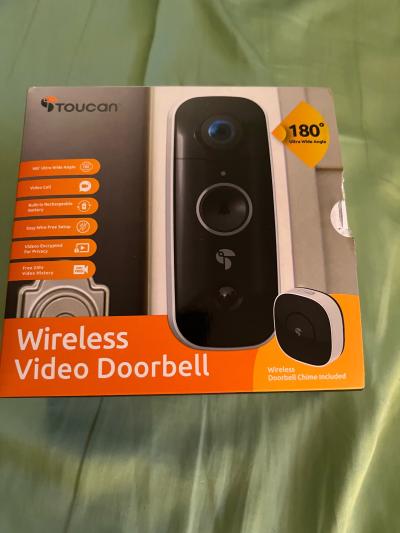 Toucan wireless video doorbell used good condition - Thumbnail 2