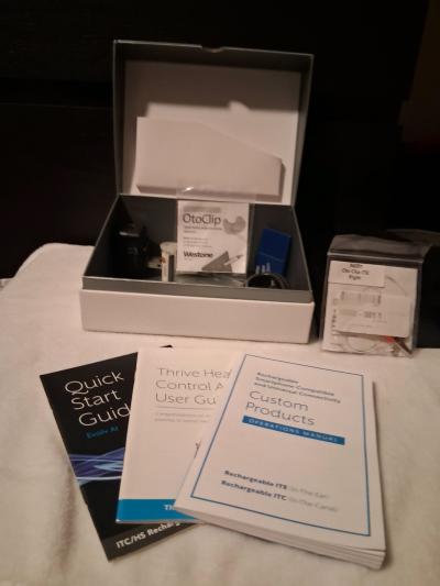 Hearing Aids Brand New BOTH EVOLV rechargeable EVERYTHING IN - Thumbnail 7