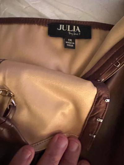 Brown flex leather extra large top - Thumbnail 2